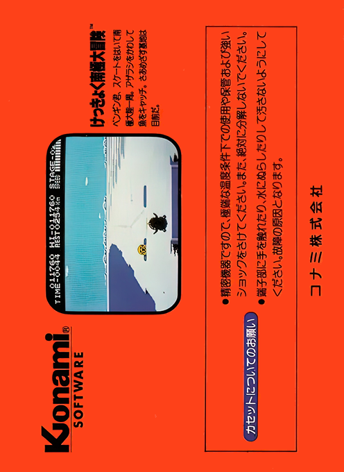 Kekkyoku Nankyoku Daibouken — Box back